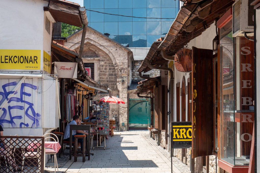 Sarajewo, uliczki starego miasta